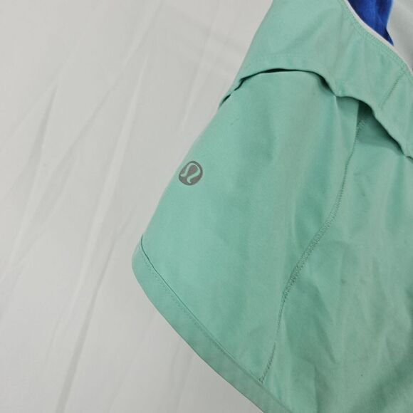 LULULEMON RUN: SPEED SHORT MENTHOL BRUSH HARBOR BLUE MENTHOL SIZE 6 - Picture 6 of 9